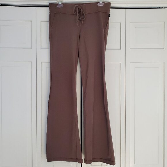 Self Esteem Pants - Self Esteem Brown Flared Lounge Pants Y2K Juniors Large